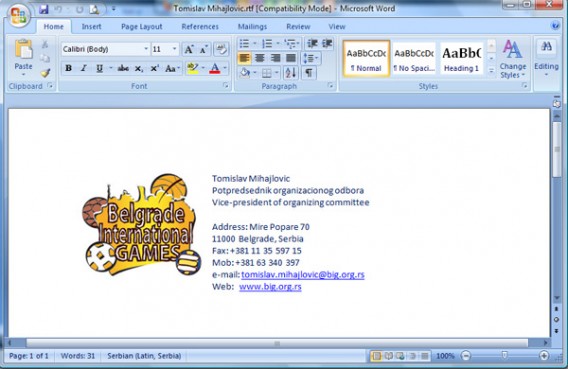 , [MS Office] Creating email signature with photo or logo in MS Outlook 2007, word 568x369 