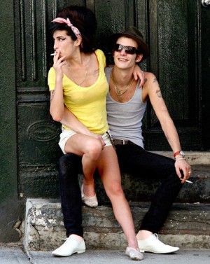 Amy Whinehouse and Blake Fielder-Civil Amy Whinehouse and Blake Fielder-Civil