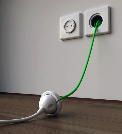 design, Outlet multiplier and Recoiling Socket In The Wall, rambler socket1 501x550 