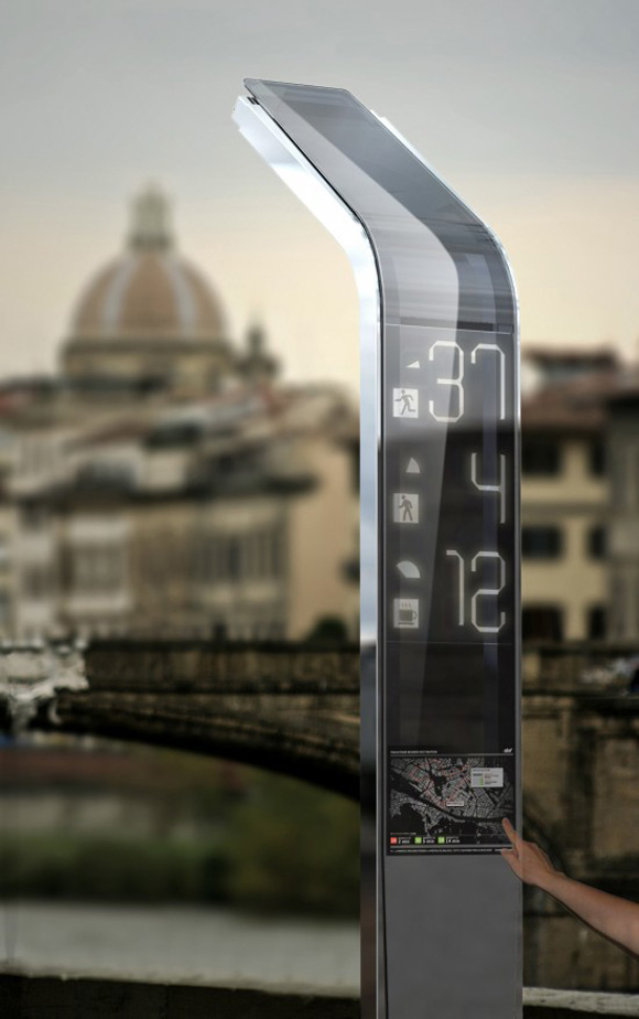 design, EyeStop Concept   Bus stop from the future, senseable Eye Stop Concept 1 