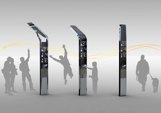 design, EyeStop Concept   Bus stop from the future, senseable eye stop3 