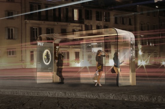 design, EyeStop Concept   Bus stop from the future, senseable eye stop4 
