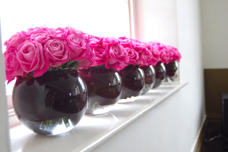 Wedding centerpiece via 