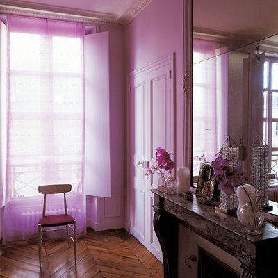 Black  Purple Bedroom on Purple Room