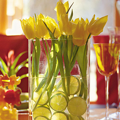 tulips+limes