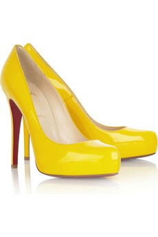 yellow shoes